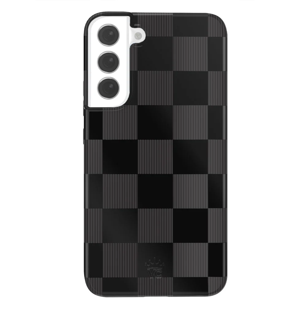 Noir Vibe Checkered Samsung Case - Image 50
