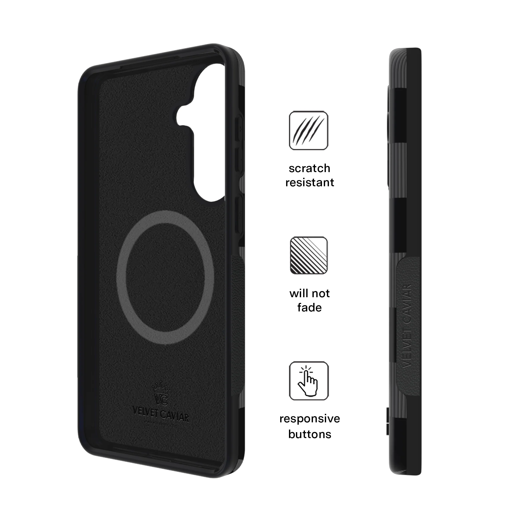 Noir Vibe Checkered Samsung Case - Image 81
