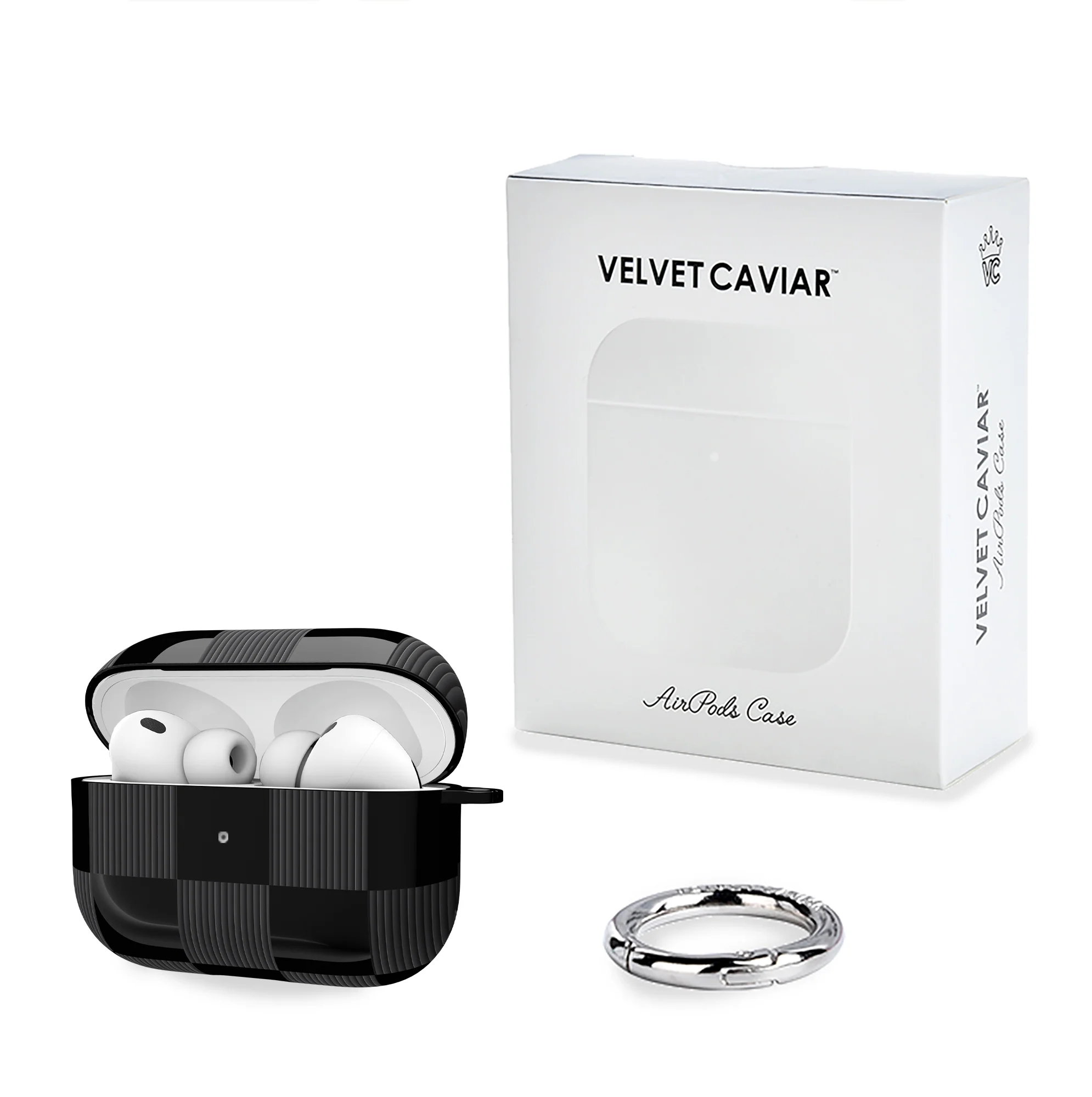 Noir Vibe Checkered AirPod Case - Image 25