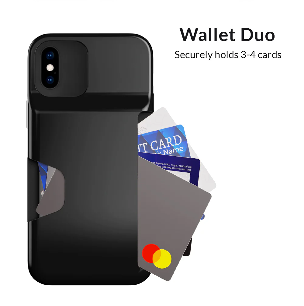 Black iPhone Wallet Case - Image 11