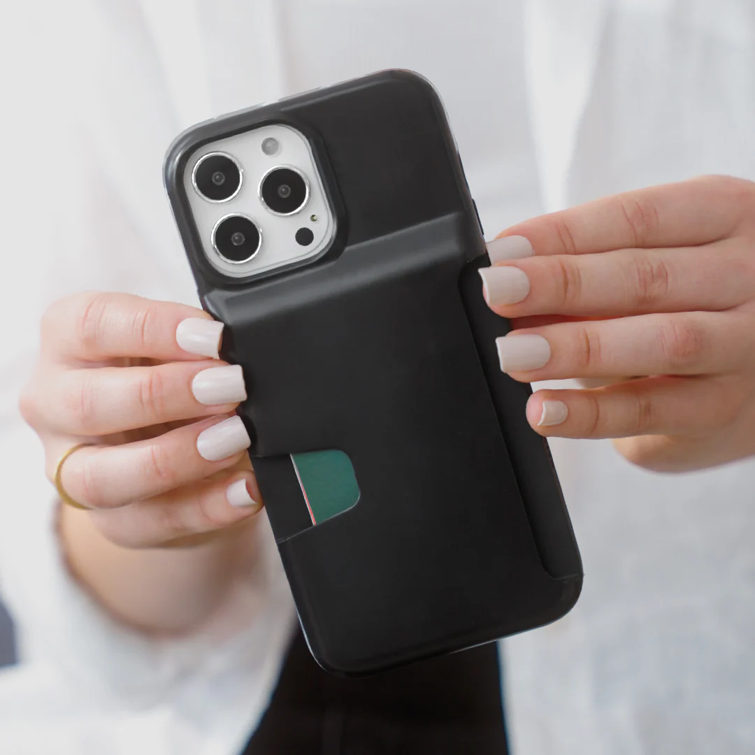 Black iPhone Wallet Case - Image 2