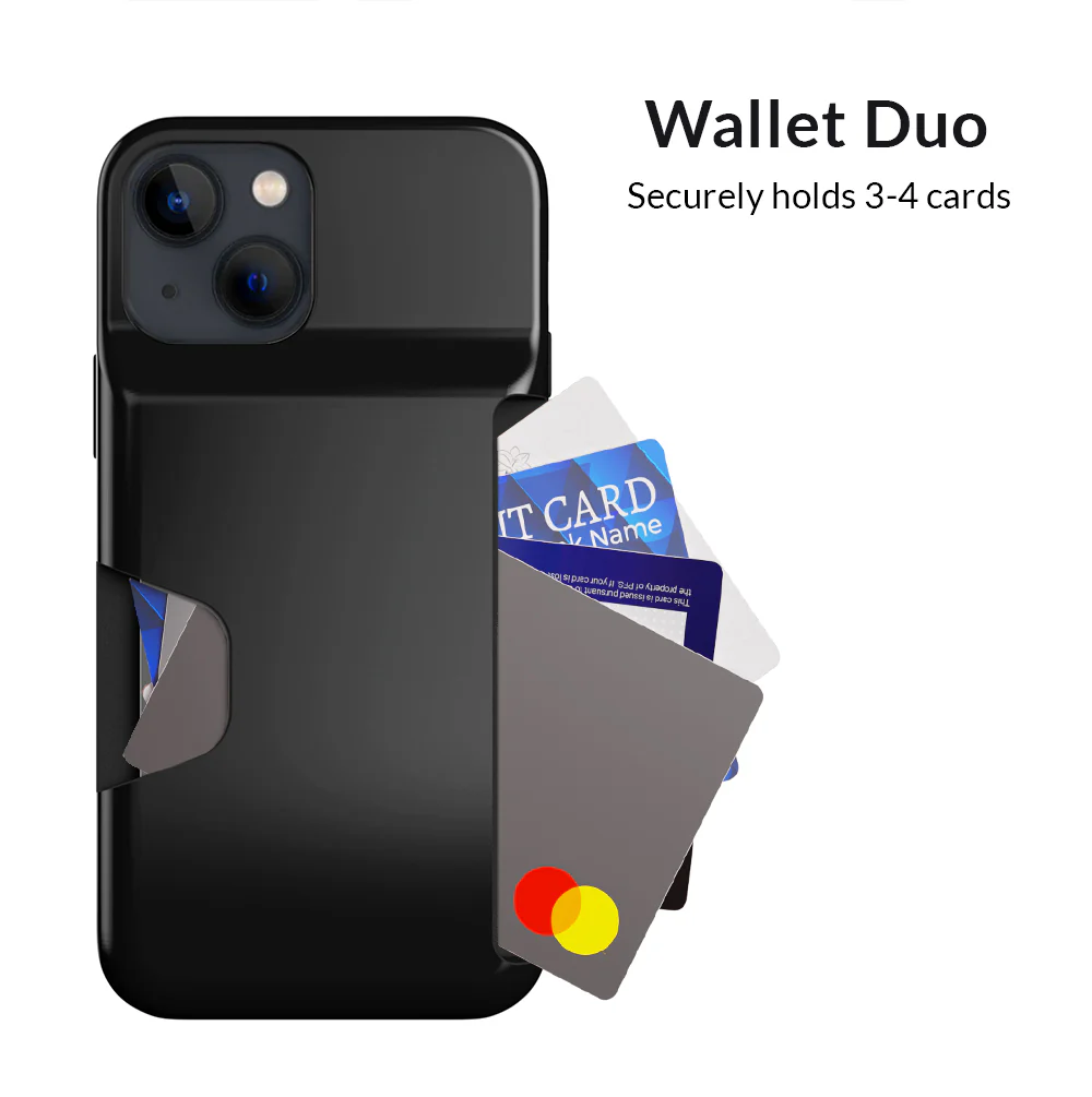 Black iPhone Wallet Case - Image 27