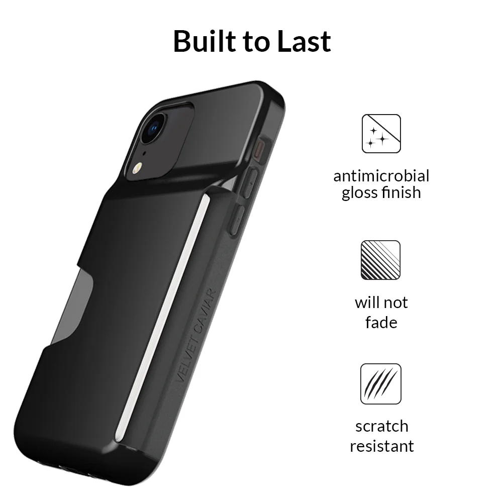 Black iPhone Wallet Case - Image 72