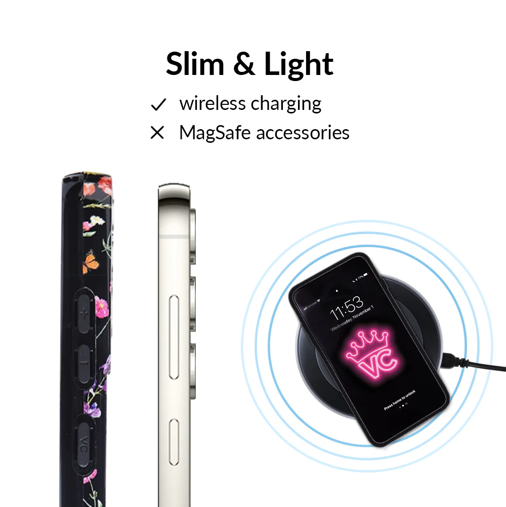 Black Wildflower Samsung Case - Image 106