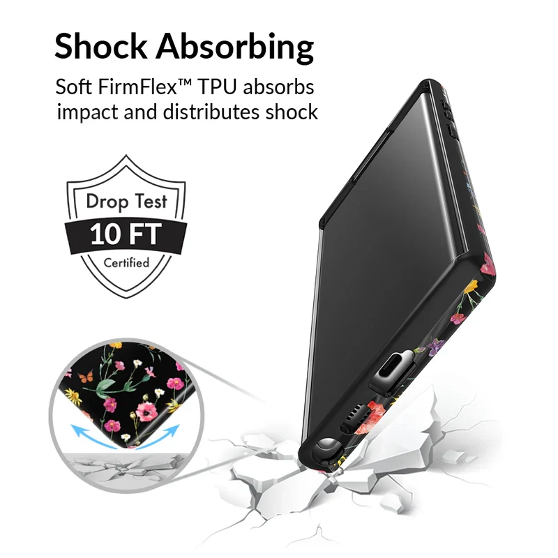 Black Wildflower Samsung Case - Image 117