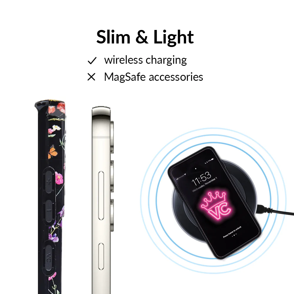 Black Wildflower Samsung Case - Image 118