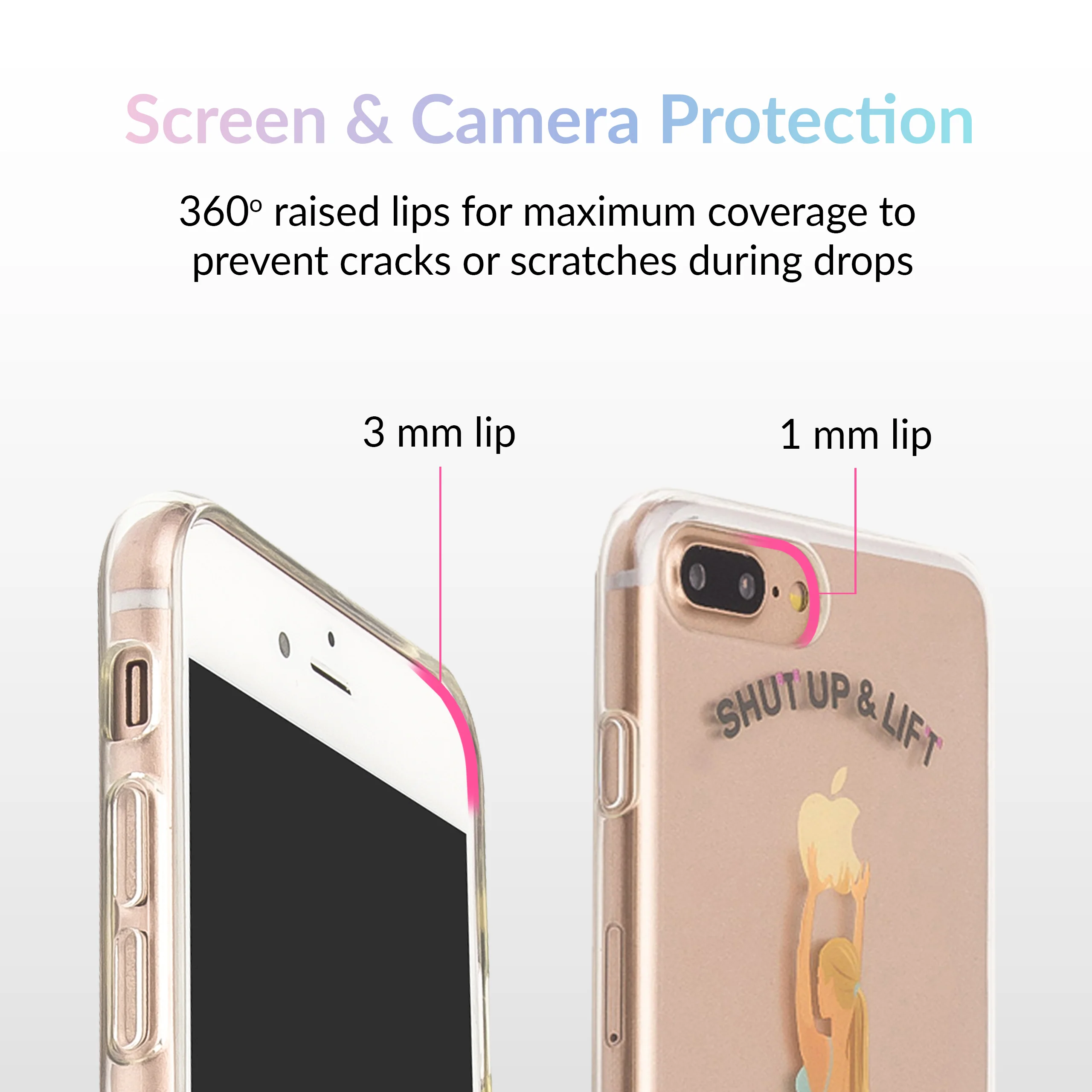 Shut Up & Lift iPhone Case Blonde Hair - Image 15