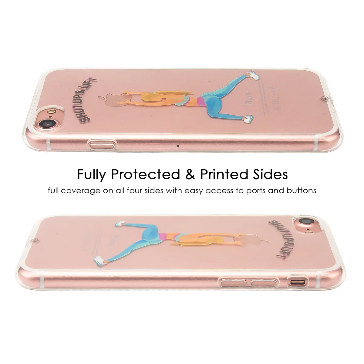 Shut Up & Lift iPhone Case Blonde Hair - Image 31