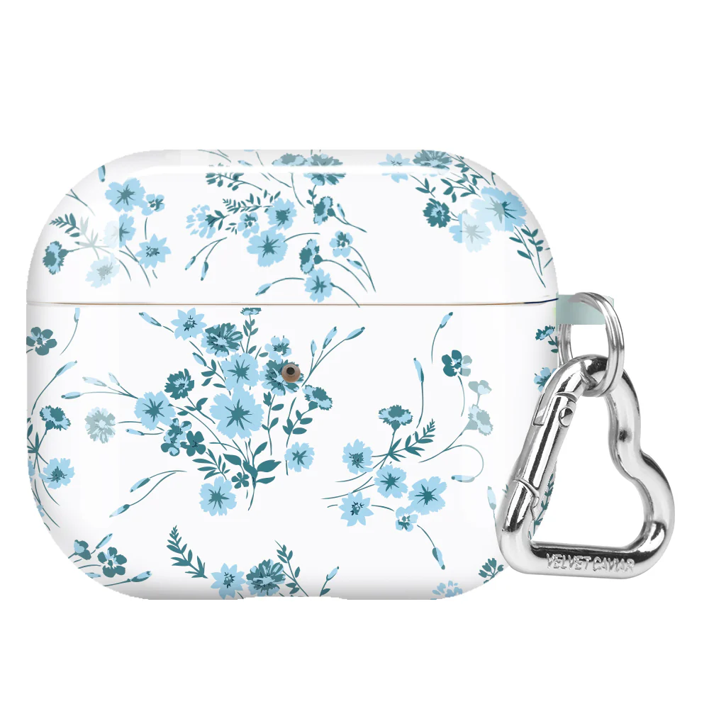 French Blue Floral AirPod Case - Image 11