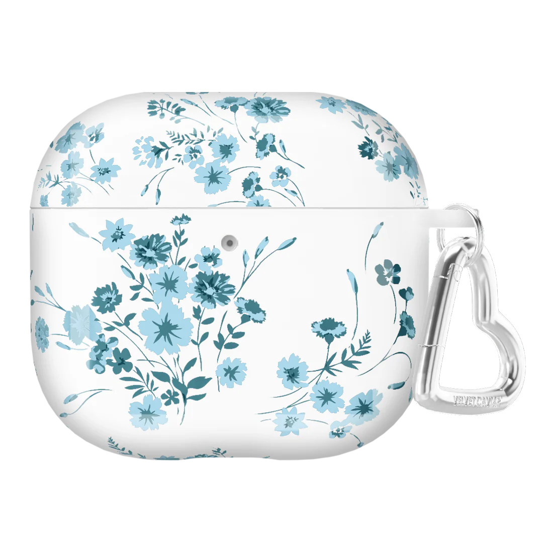 French Blue Floral AirPod Case - Image 16