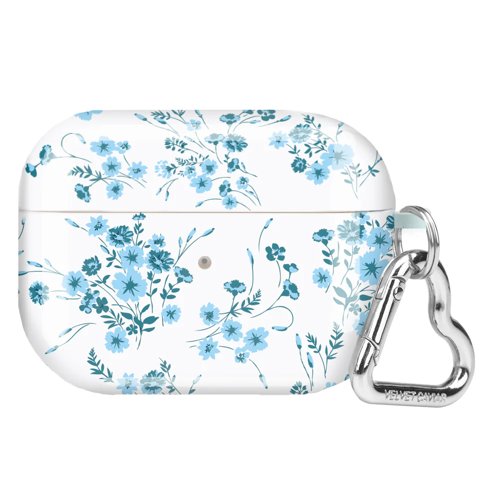 French Blue Floral AirPod Case - Image 6