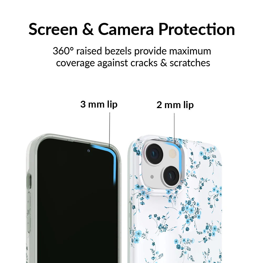 French Blue Floral iPhone Case - Image 12