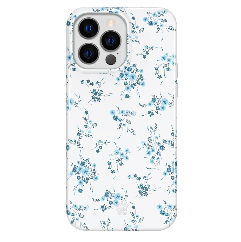French Blue Floral iPhone Case - Image 51