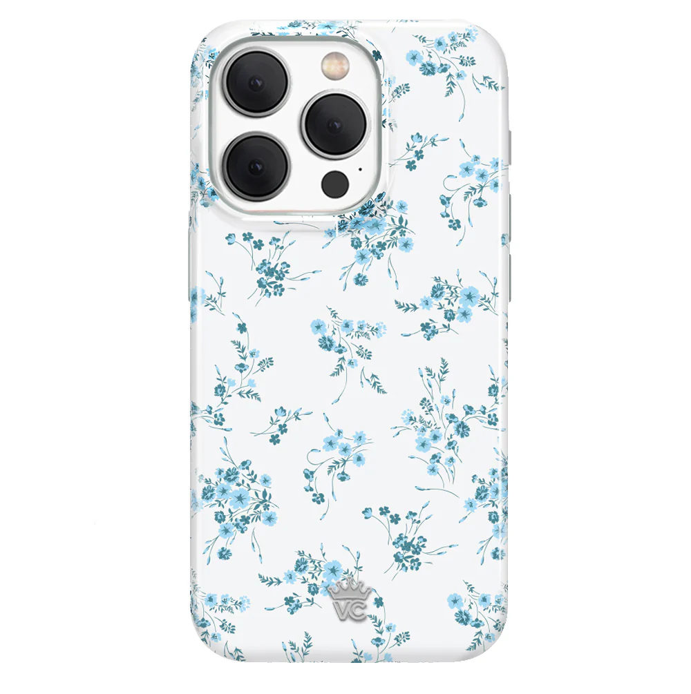 French Blue Floral iPhone Case - Image 71