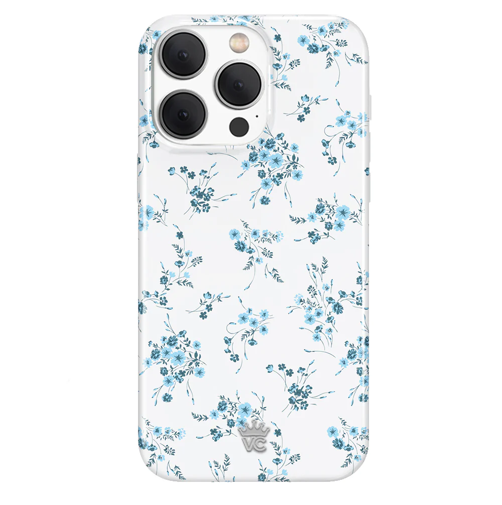 French Blue Floral iPhone Case - Image 76
