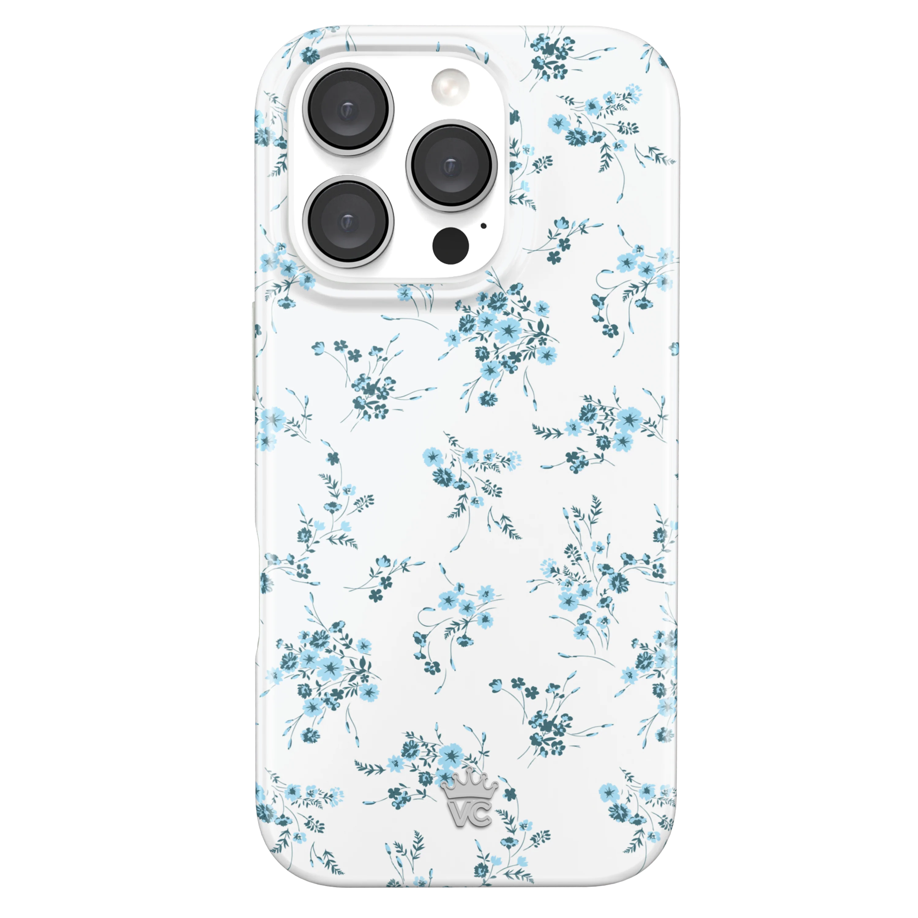 French Blue Floral iPhone Case - Image 91