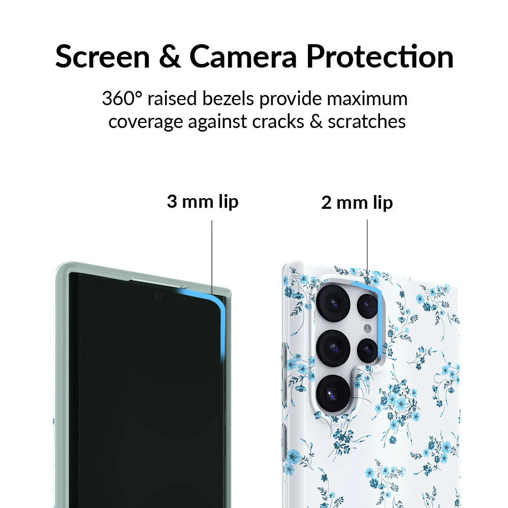 French Blue Floral Samsung Case - Image 12