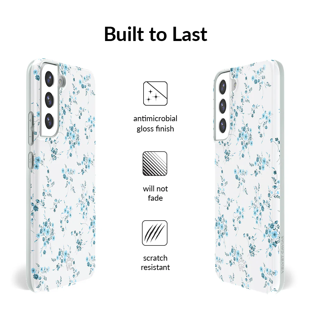 French Blue Floral Samsung Case - Image 34