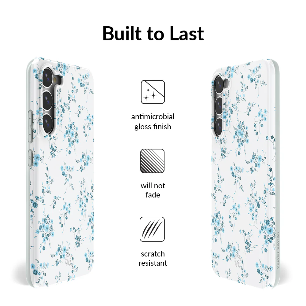 French Blue Floral Samsung Case - Image 4