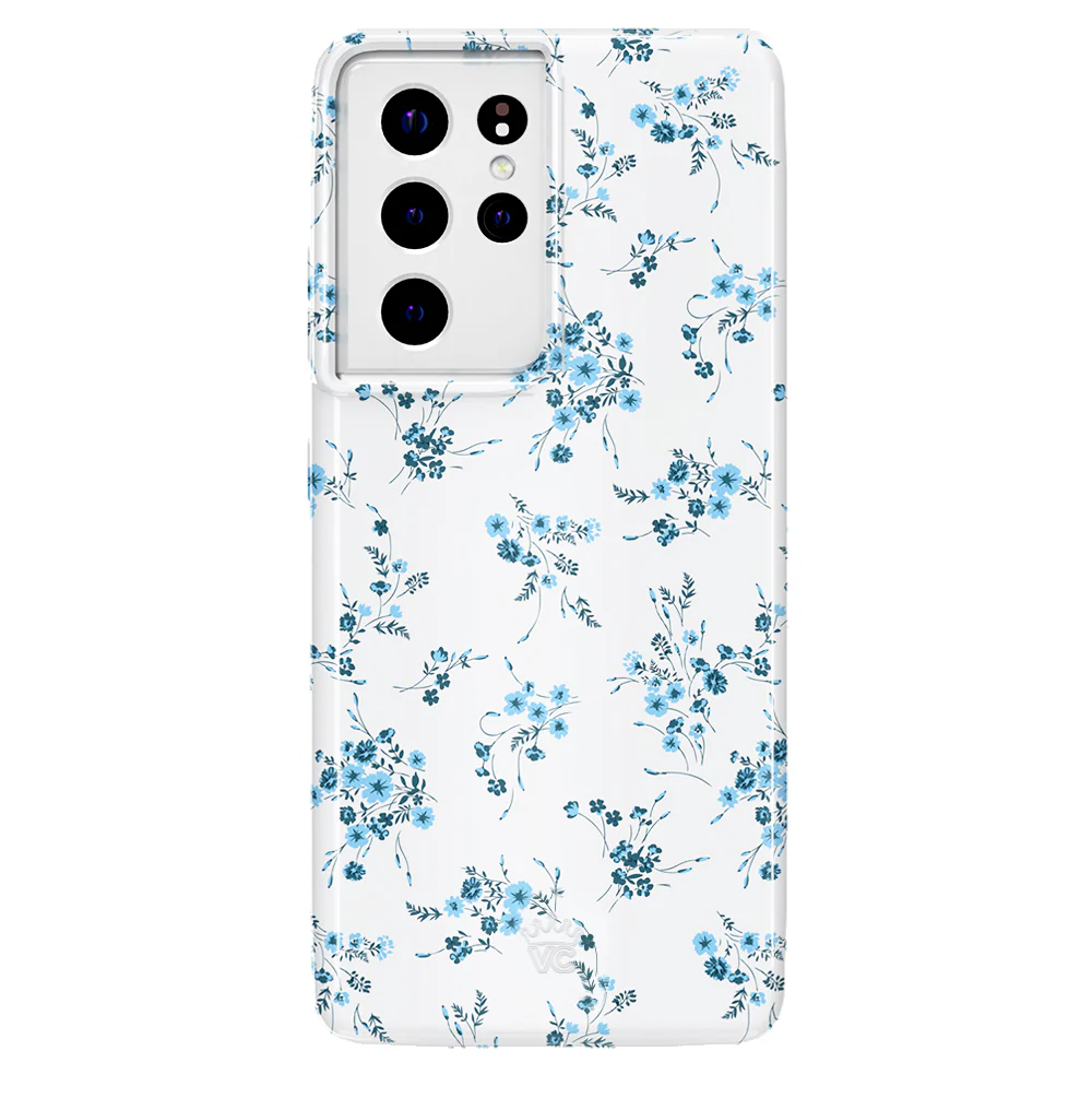 French Blue Floral Samsung Case - Image 41