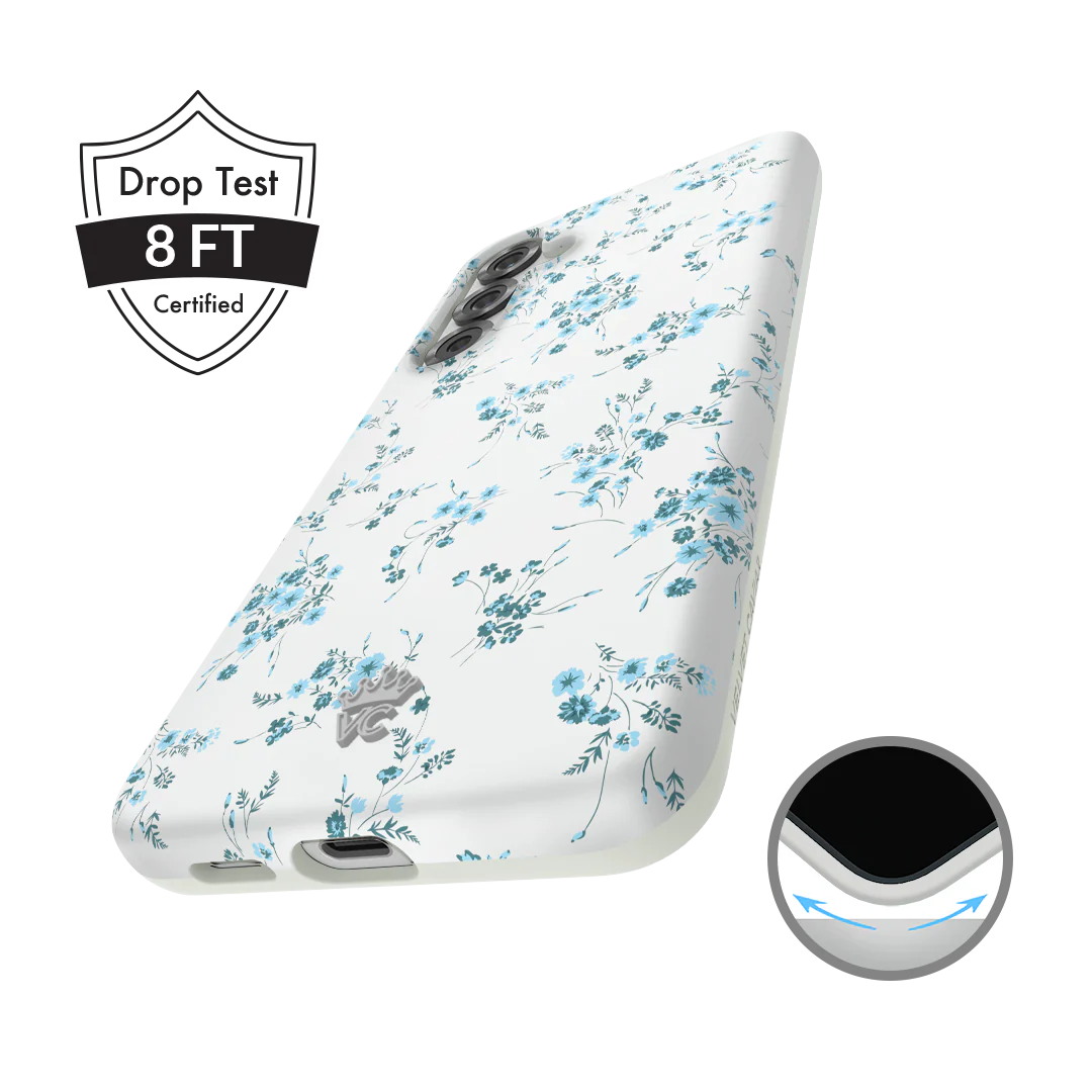 French Blue Floral Samsung Case - Image 54