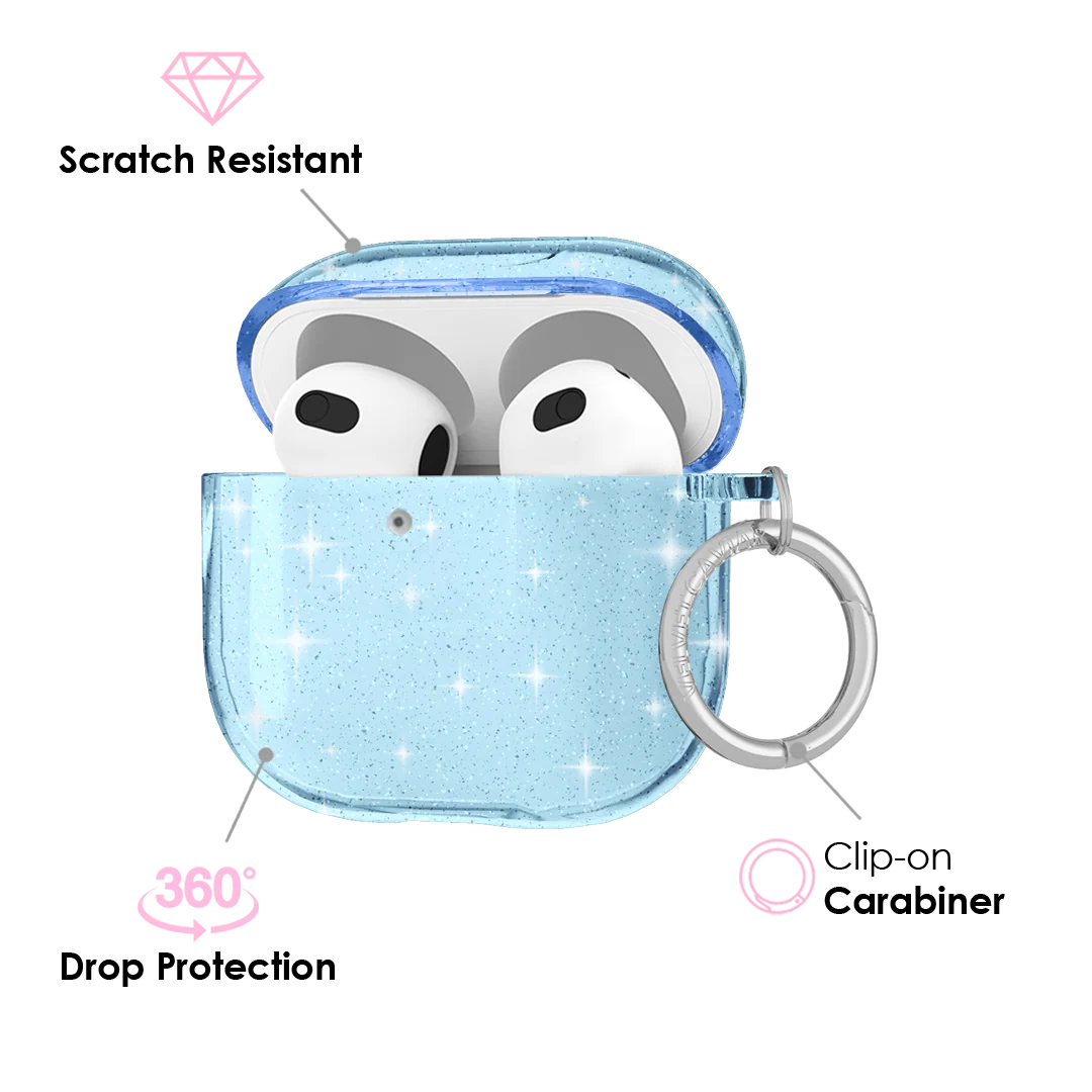 Blue Stardust AirPod Case - Image 18
