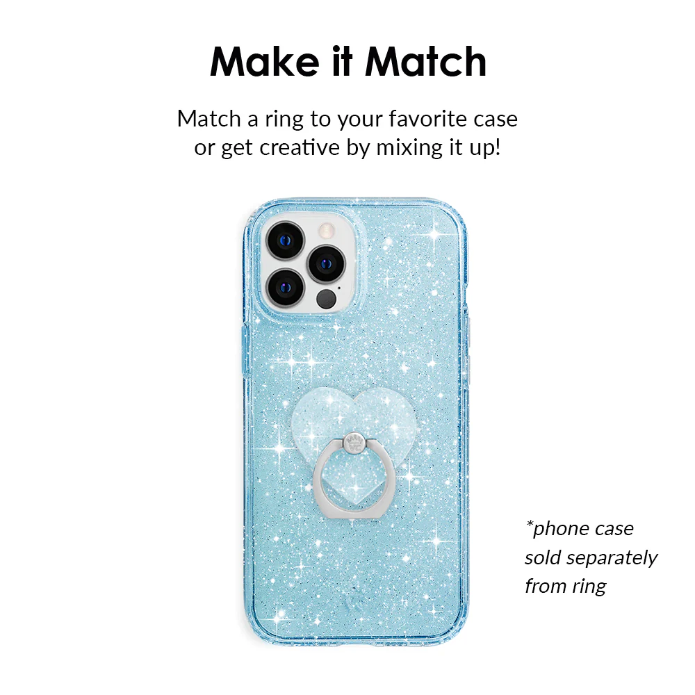 Blue Stardust Phone Ring - Image 3