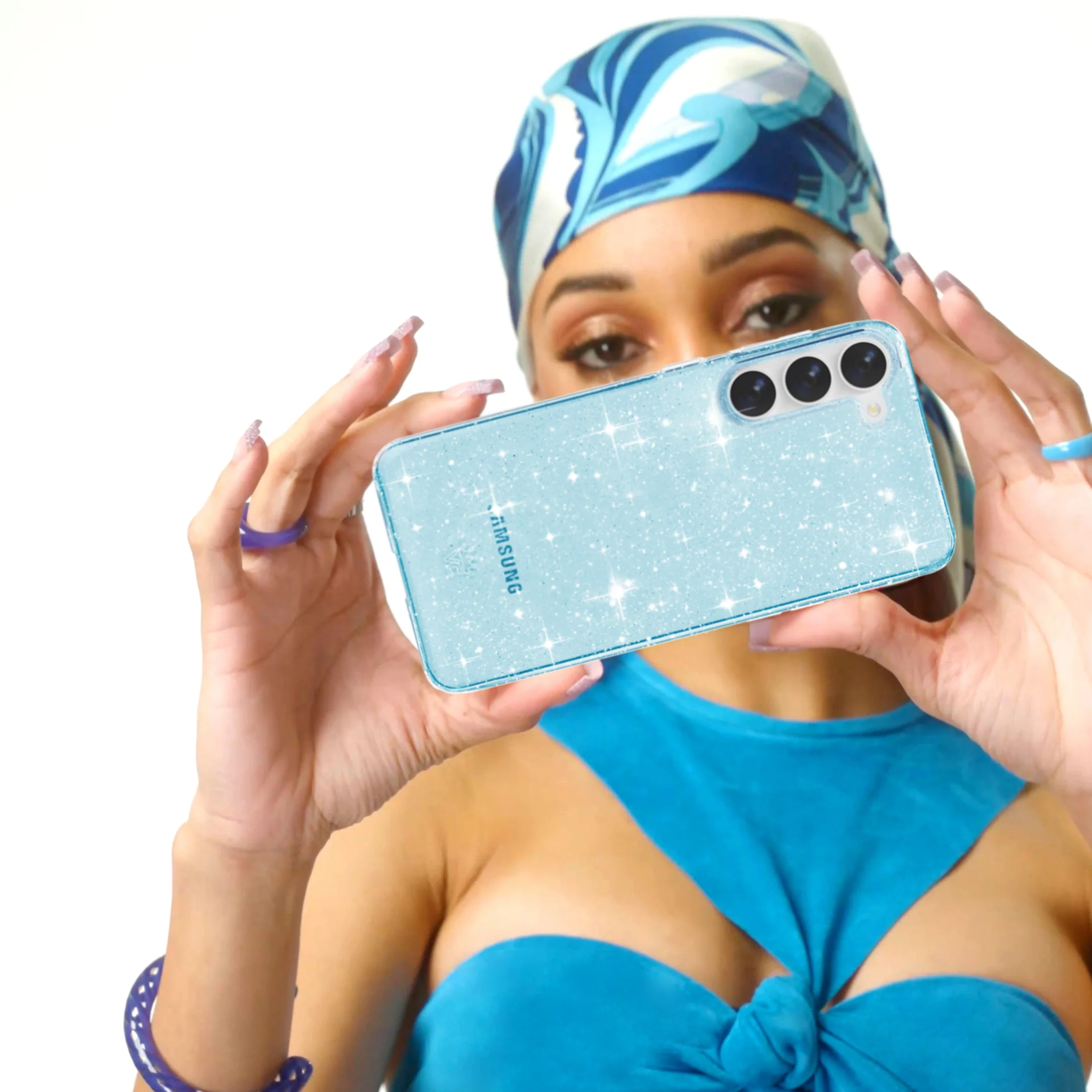 Blue Stardust Samsung Case - Image 84