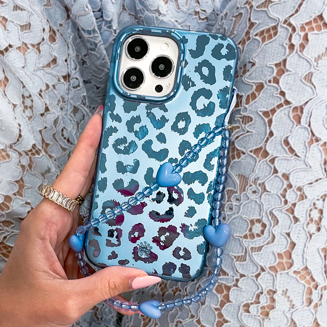 Blue Heart Phone Charm - Image 2
