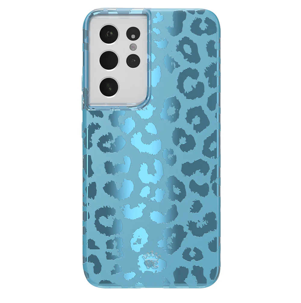 Blue Sapphire Leopard Samsung Case - Image 31