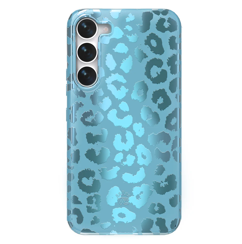 Blue Sapphire Leopard Samsung Case - Image 43