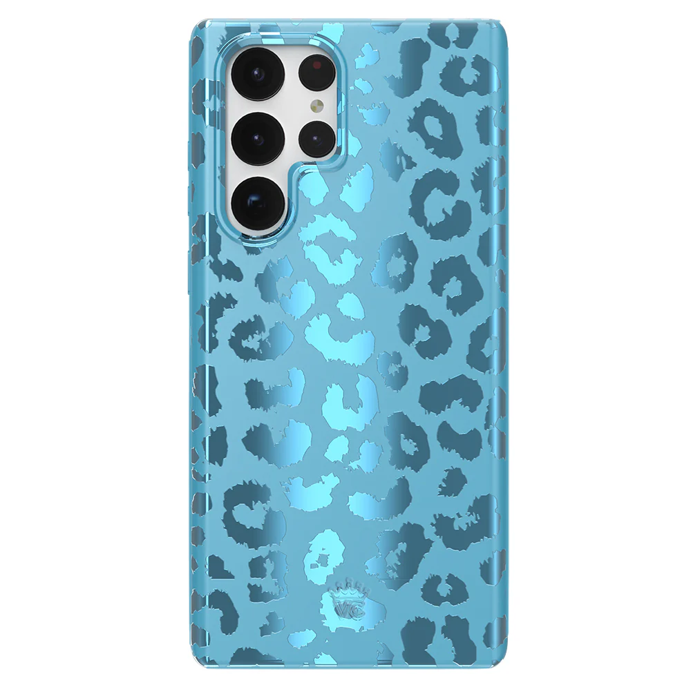 Blue Sapphire Leopard Samsung Case - Image 49