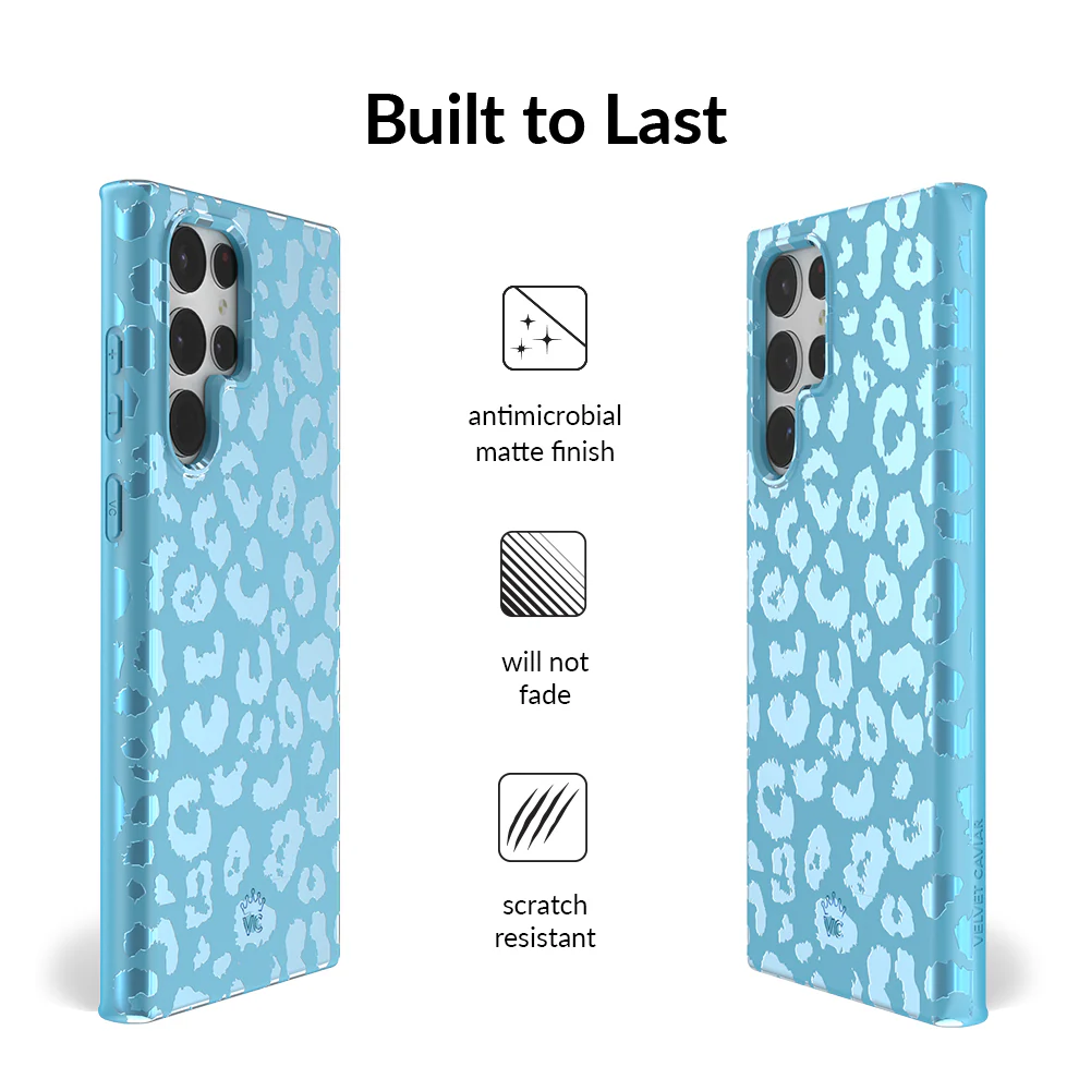 Blue Sapphire Leopard Samsung Case - Image 53