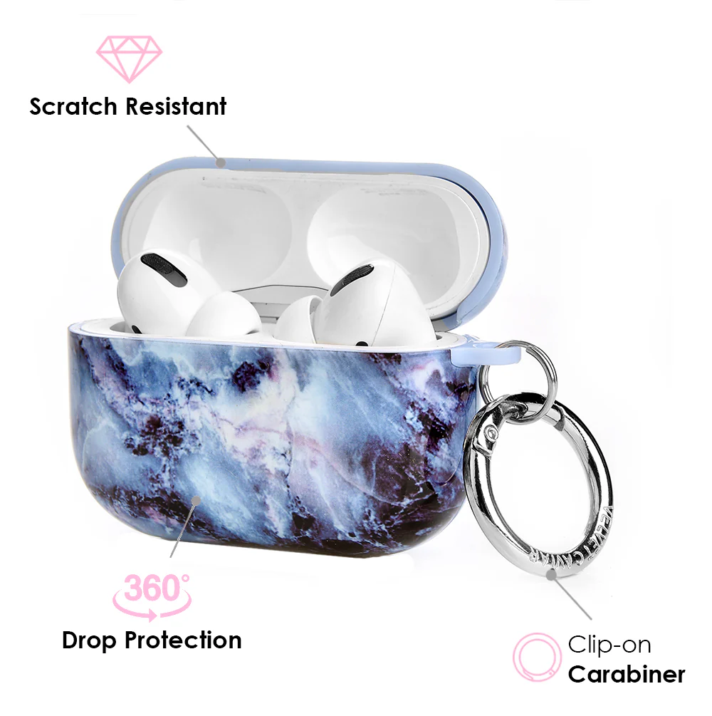 Blue Marble AirPods Case - Image 8
