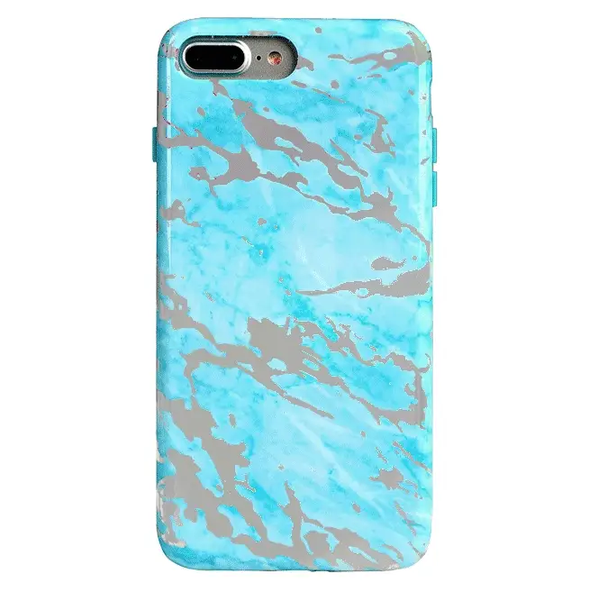 Blue Marble Holo Chrome iPhone Case - Image 13