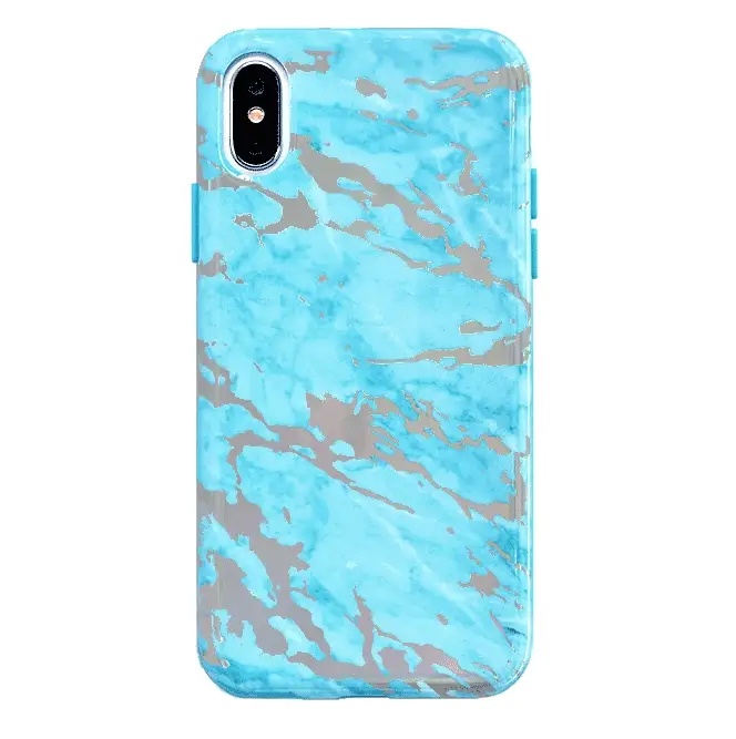 Blue Marble Holo Chrome iPhone Case - Image 25