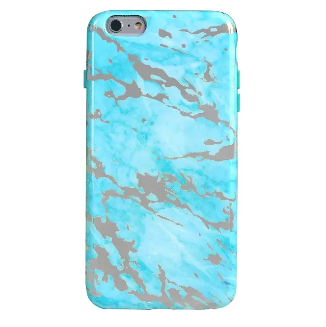Blue Marble Holo Chrome iPhone Case - Image 31