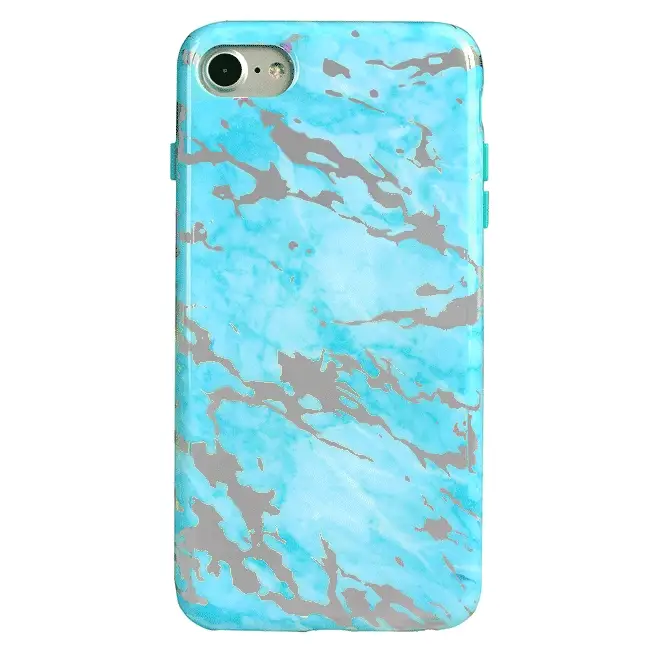 Blue Marble Holo Chrome iPhone Case - Image 7
