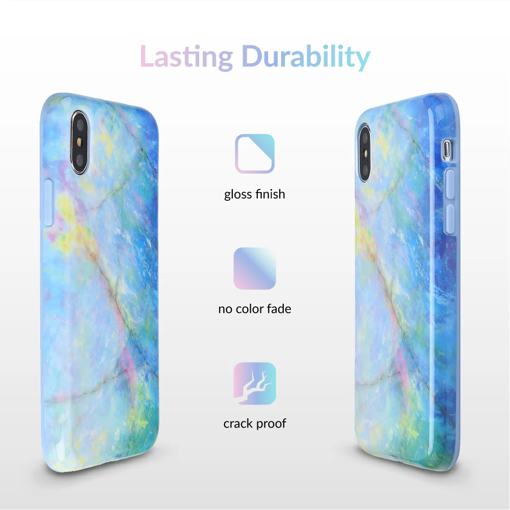 Blue Opal iPhone Case - Image 11