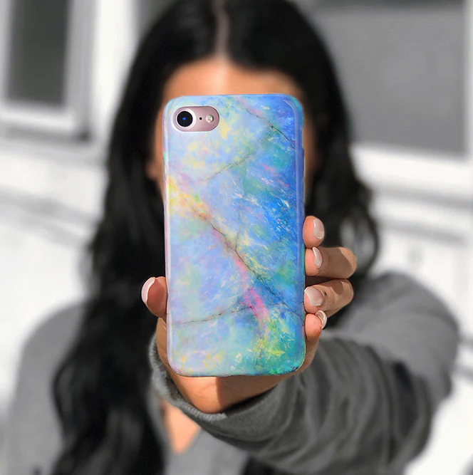 Blue Opal iPhone Case - Image 20