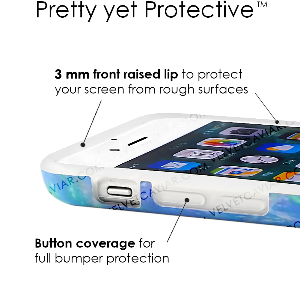 Blue Opal iPhone Case - Image 33