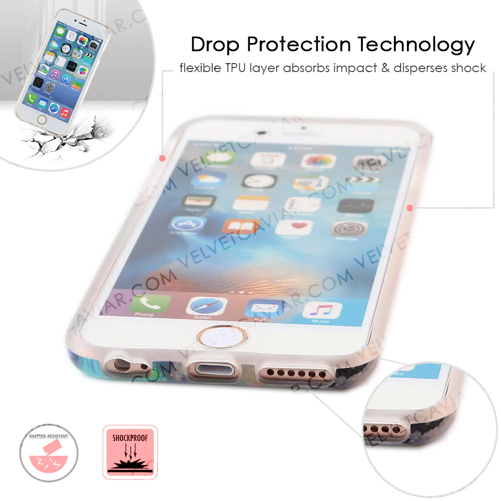 Blue Opal iPhone Case - Image 40