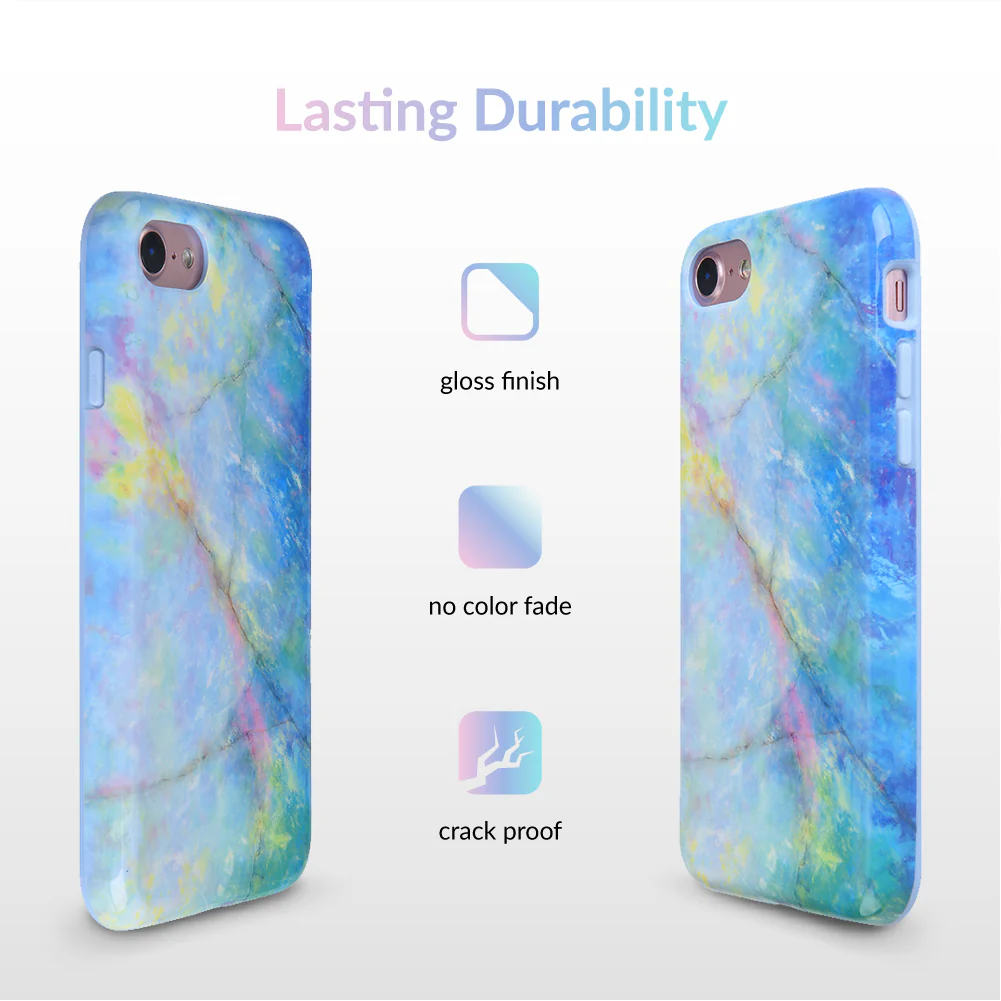 Blue Opal iPhone Case - Image 5