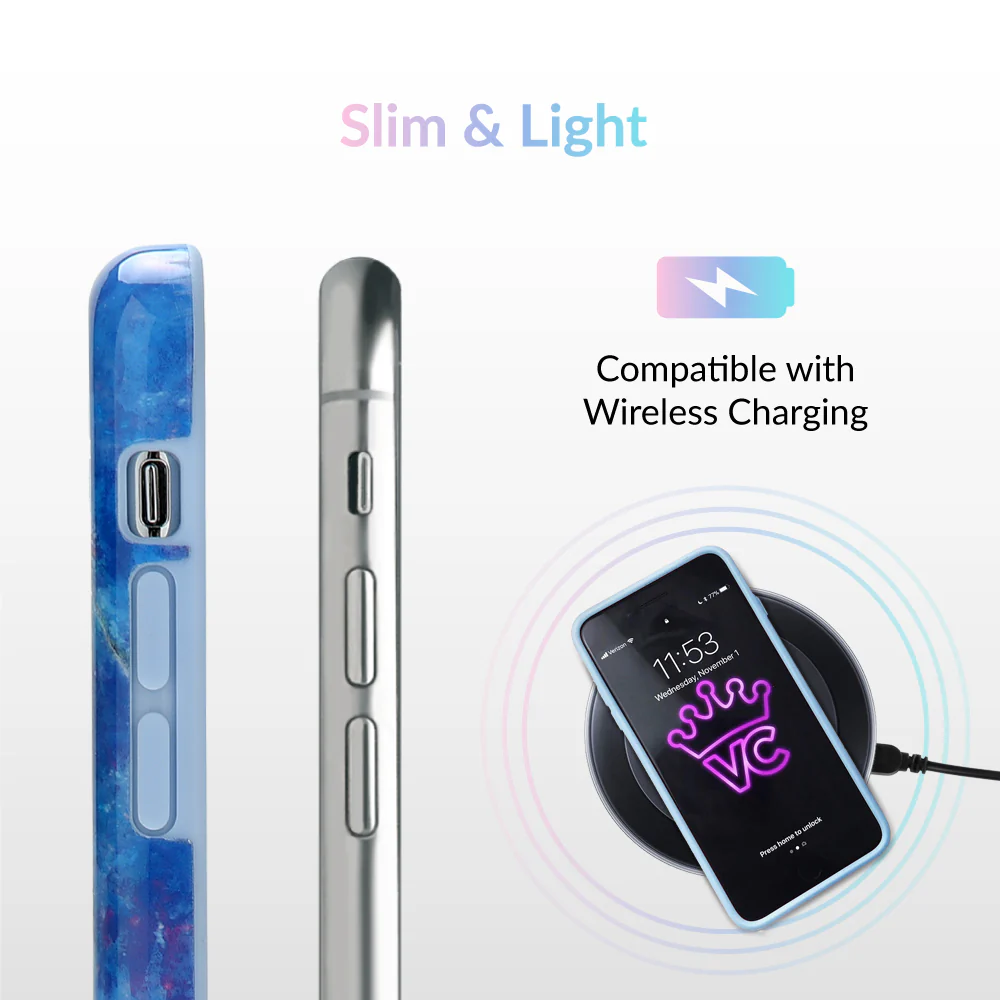 Blue Opal iPhone Case - Image 6