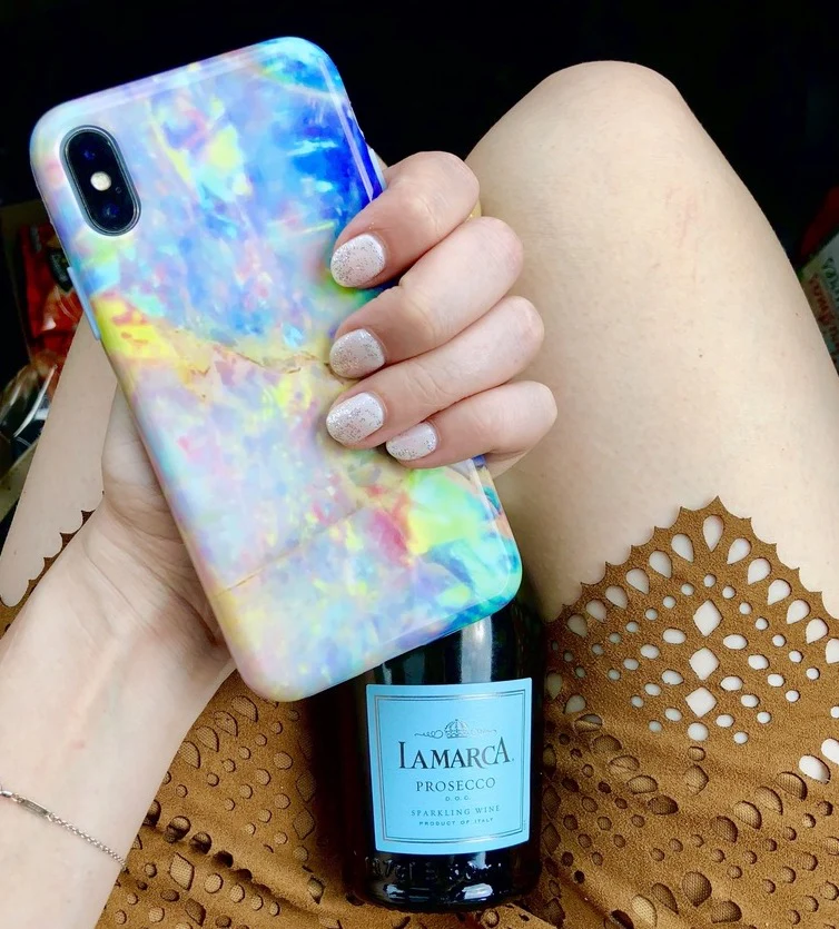 Blue Opal iPhone Case - Image 8