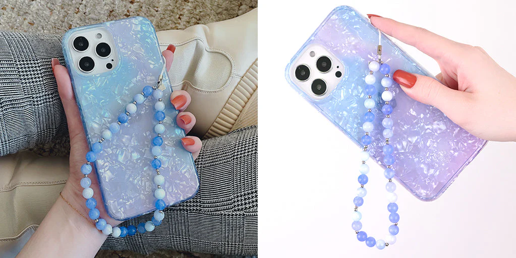 Blue Opal Phone Charm - Image 5