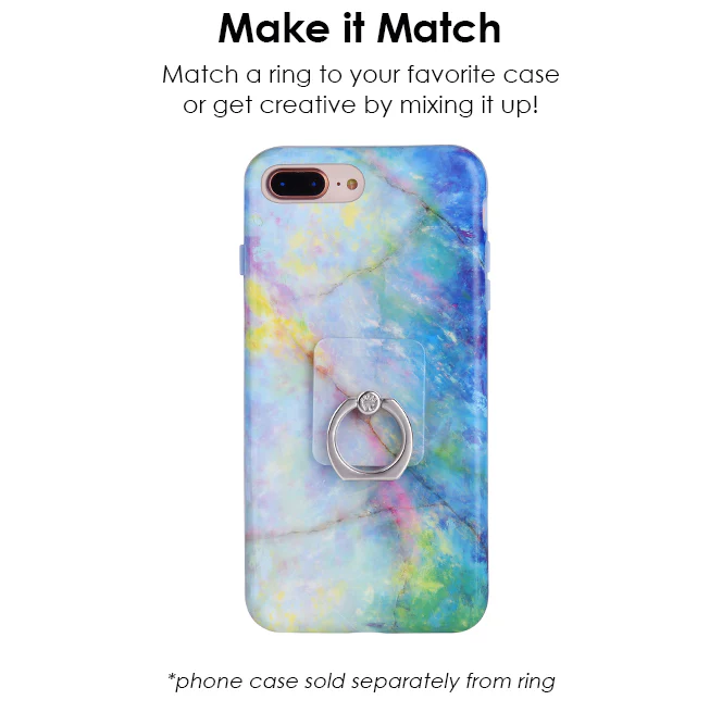 Blue Opal Phone Ring - Image 2
