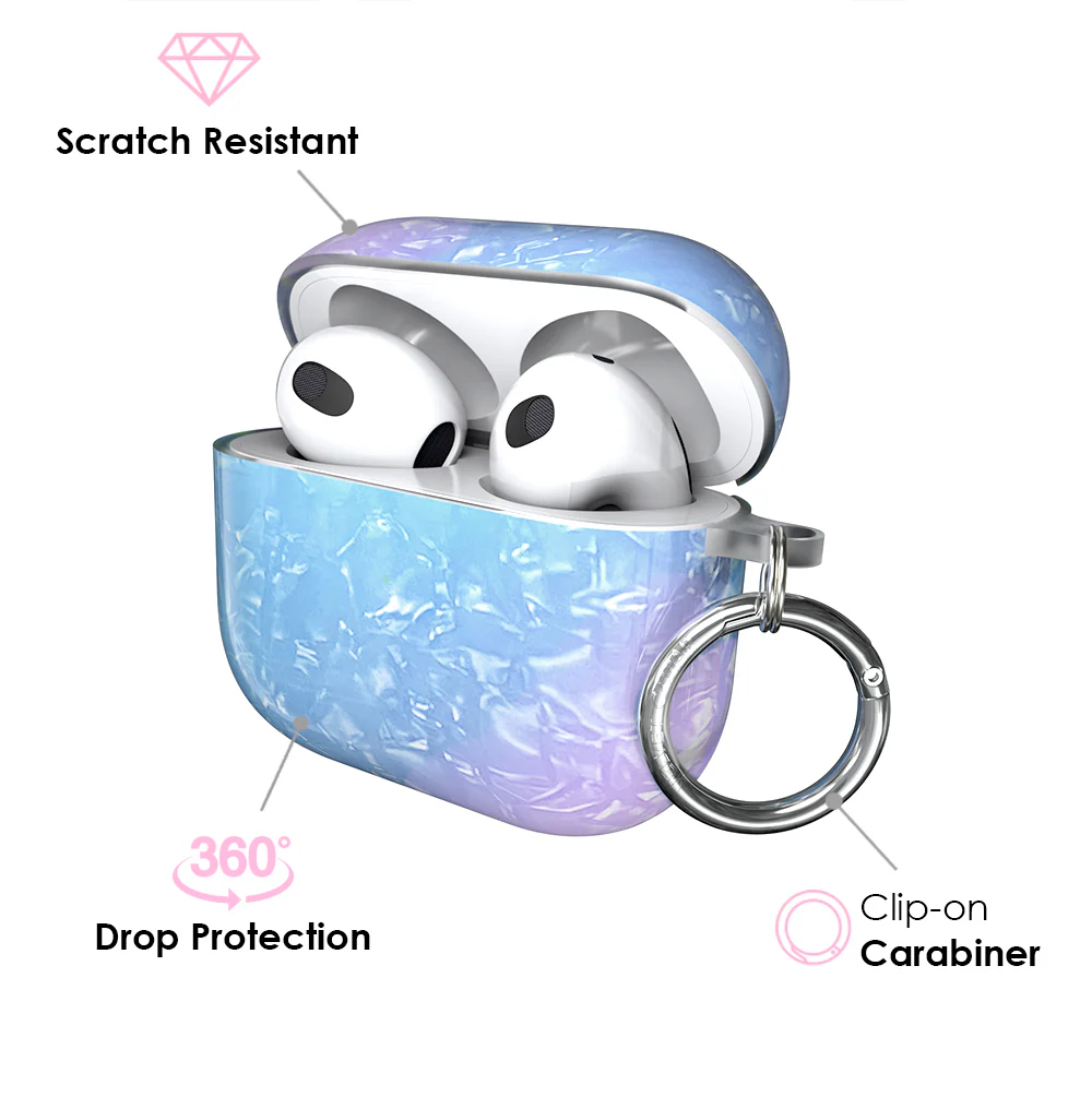 Blue Opal Quartz AirPod Case - Image 11