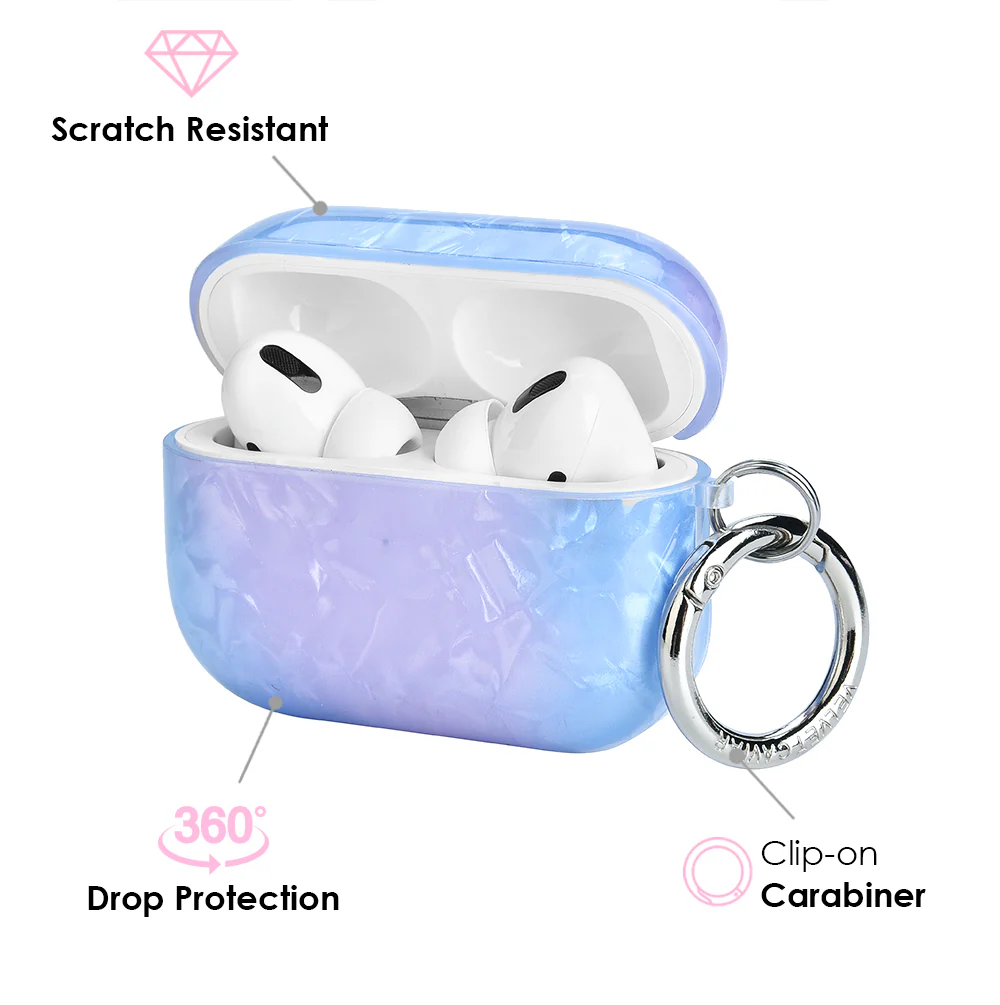 Blue Opal Quartz AirPod Case - Image 7
