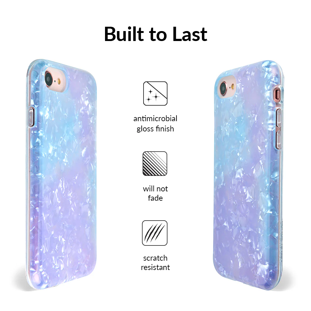 Blue Opal Quartz iPhone Case - Image 4